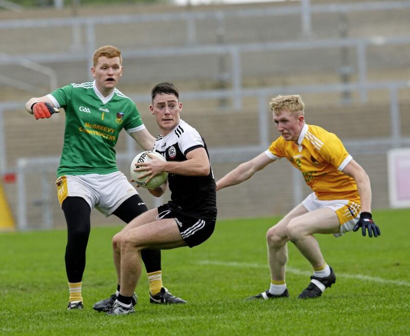 Ceilum Doherty is no stranger to the quality of football in Down, having been an integral part of Kilcoo's team over the last few years. Picture by Philip Walsh