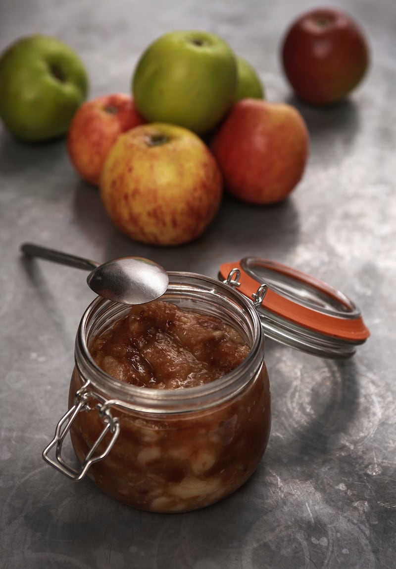 Niall McKenna's apple and grape chutney