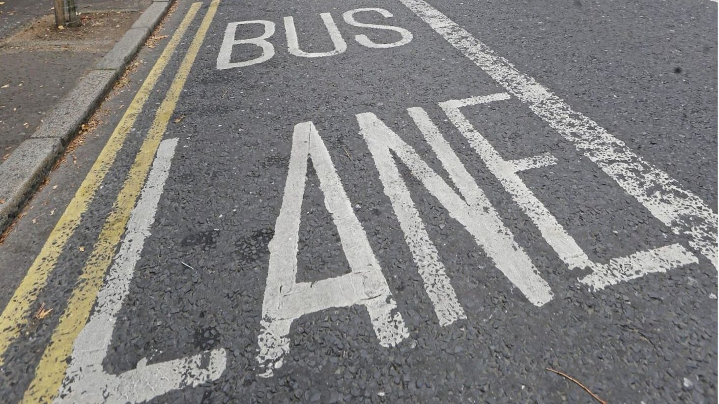 Wrongly driving in a bus lane in Belfast city centre can land motorists with a fine. Picture by Hugh Russell 