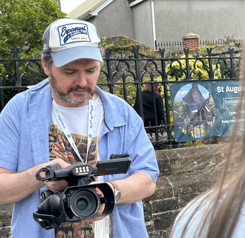 Derry filmmaker and media facilitator David Harkin has mented a unique self-help memoir delving into the signifance of cinematic role models