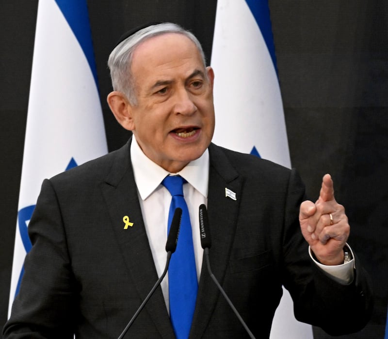 Israeli Prime Minister Benjamin Netanyahu called the deaths ‘heartbreaking’ (Debbie Hill/Pool Photo via AP)