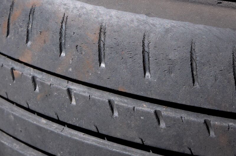 The legal reorient of tyre tread depth in the UK is 1.6mm.