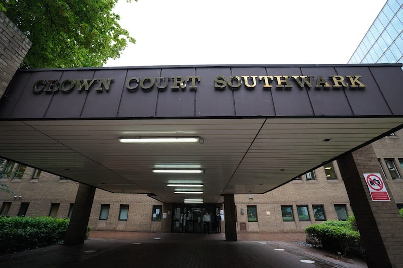 The couple are on trial at Southwark Crown Court