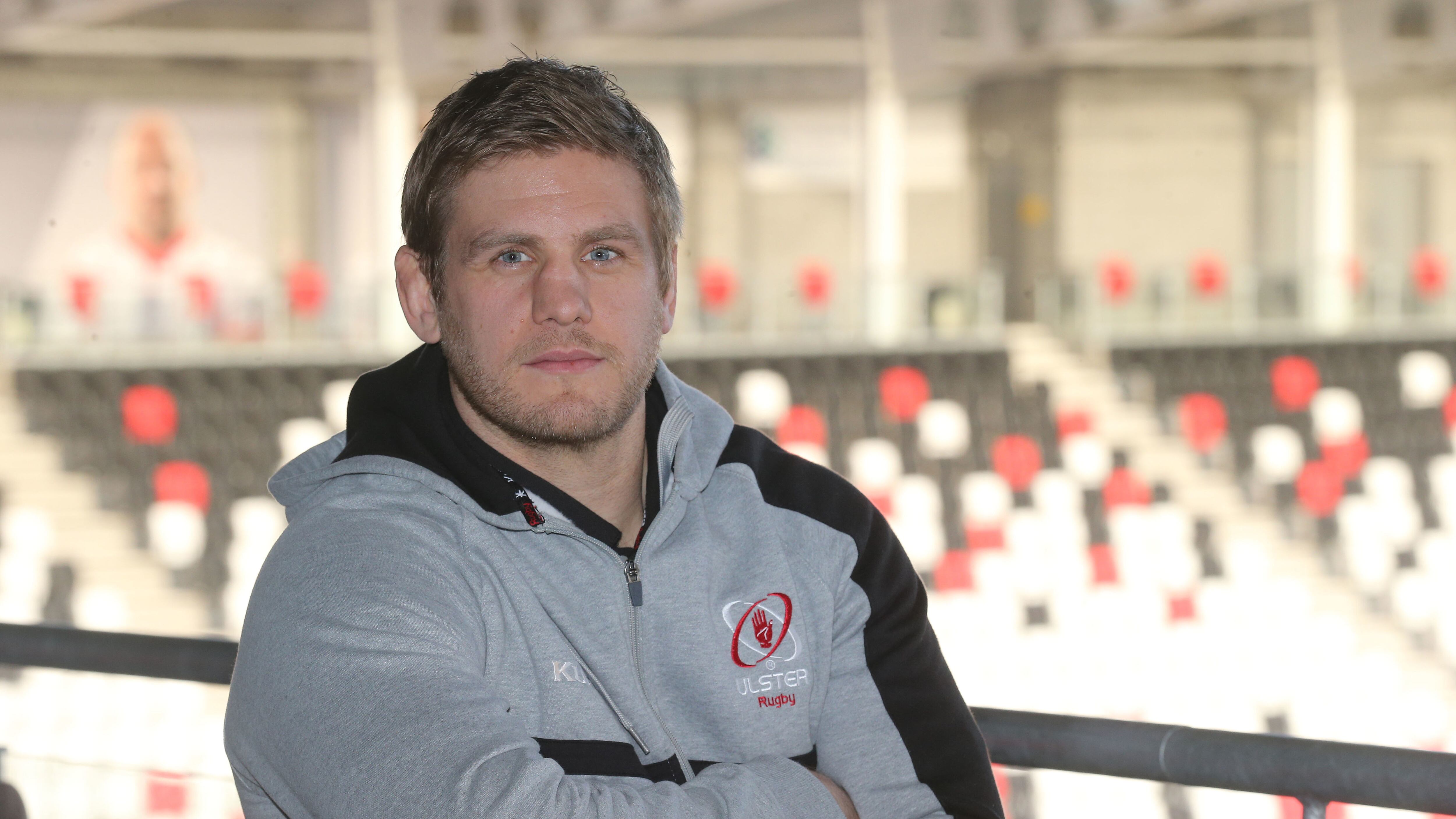 Chris Henry, who has signed a contract extension with Ulster Rugby until June 2019.&nbsp;