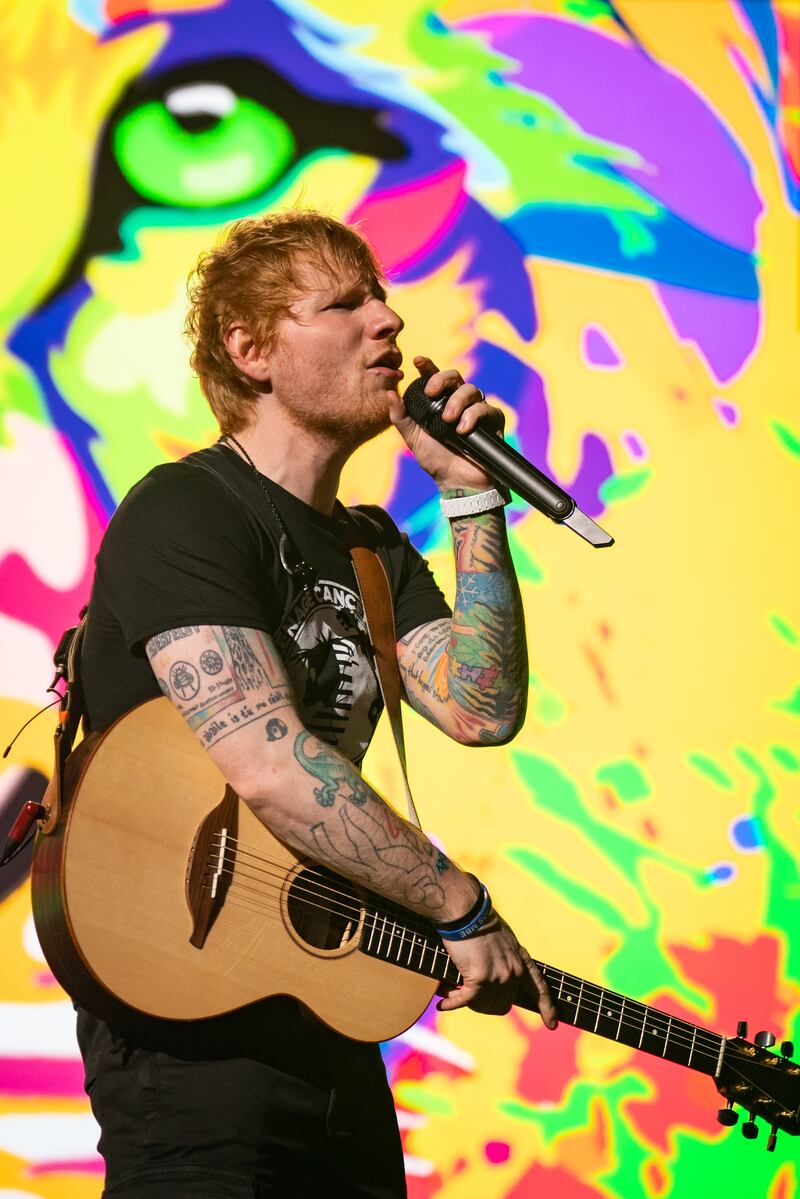 Ed Sheeran referenced a post by Ghanaian-English singer and rapper Fuse ODG