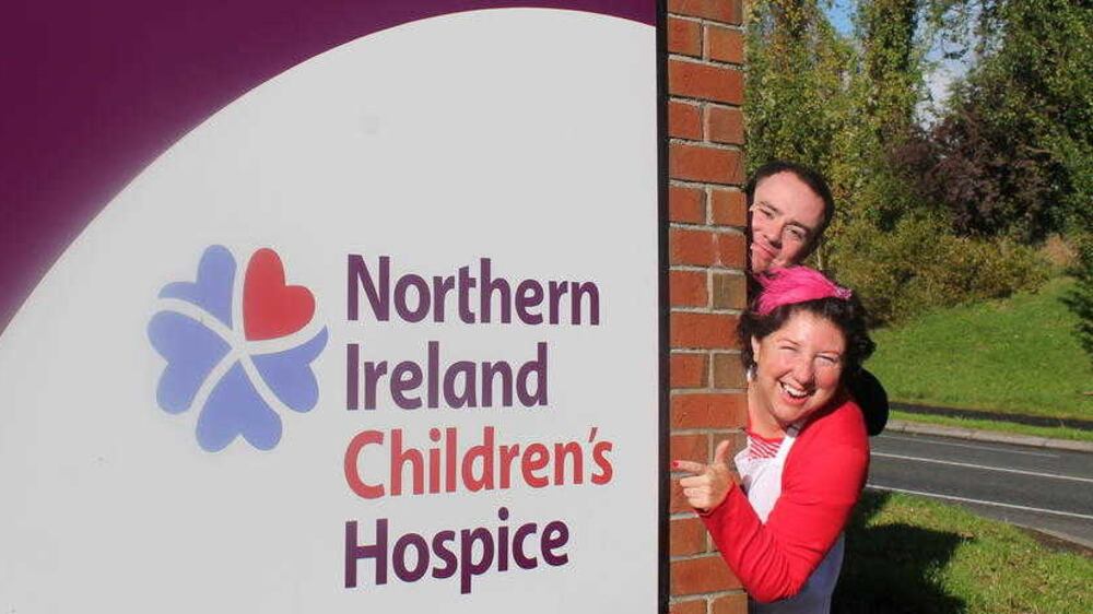Magic Menu performers Christina Nelson, Caolan McBride at the Northern Ireland Children&#39;s Hospice 
