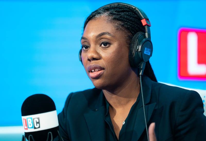 Tory leader Kemi Badenoch spoke of the importance of confronting ‘the resurgence of antisemitism today’