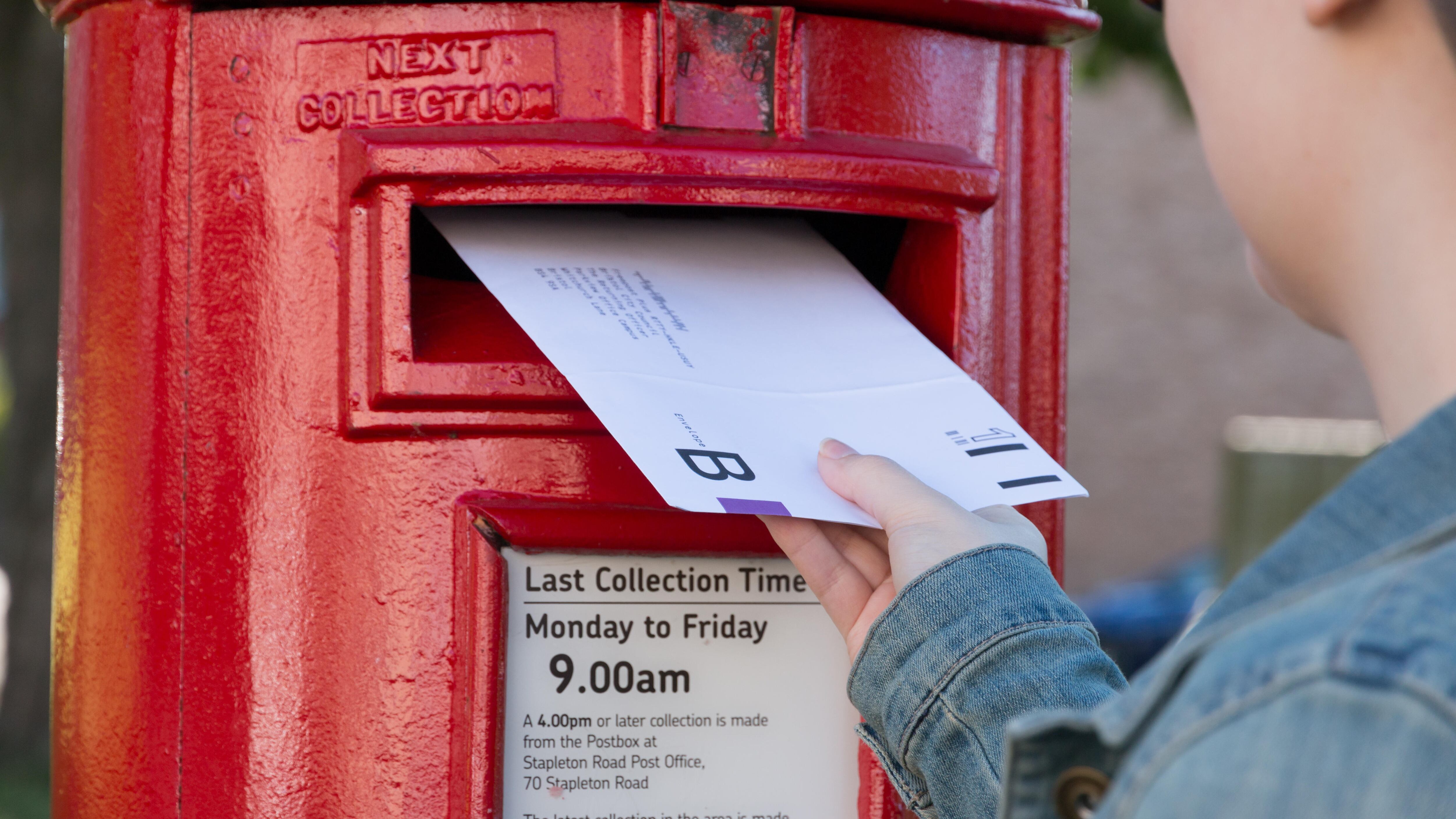 Completed postal votes must have reached councils by 10pm on polling day, July 4