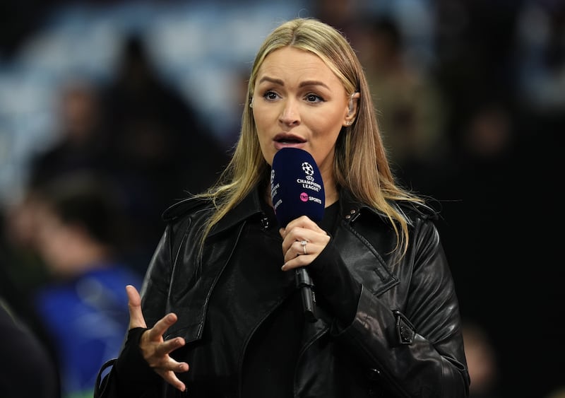 Laura Woods is a sports presenter