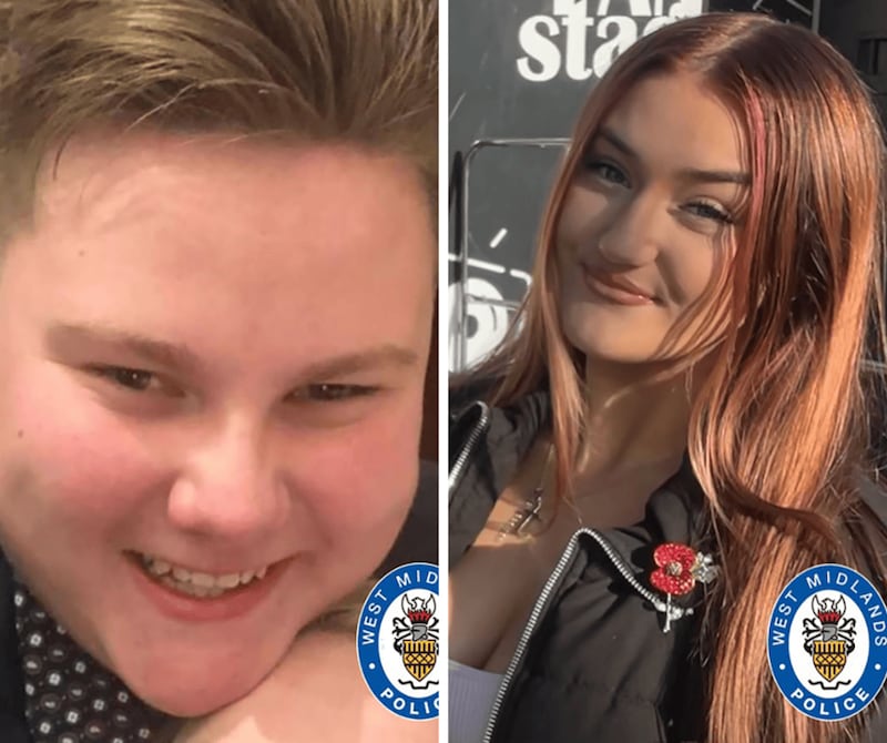 Ben Corfield, 19, and Liberty Charris, 16,