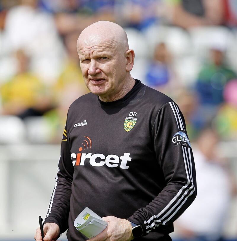 Former Donegal manager Declan Bonner