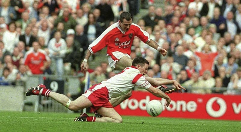 Conor Gormley has won three All-Ireland senior titles with Tyrone, and is hoping to emulate that feet with the masters 