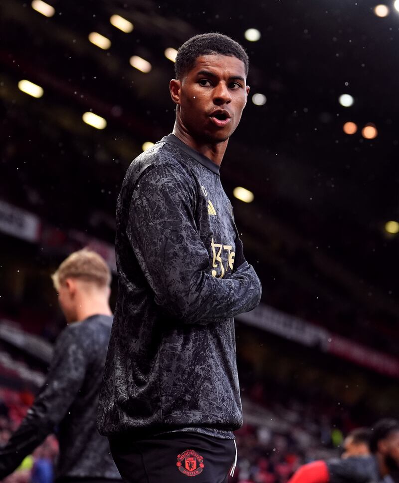 There has been frustration for Marcus Rashford this season