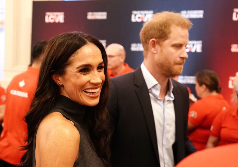 The Duke and Duchess of Sussex in September.