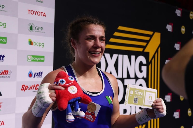 Offaly's Grainne Walsh secured her Olympic place in Bangkok on Sunday. Picture by Joe Walsh