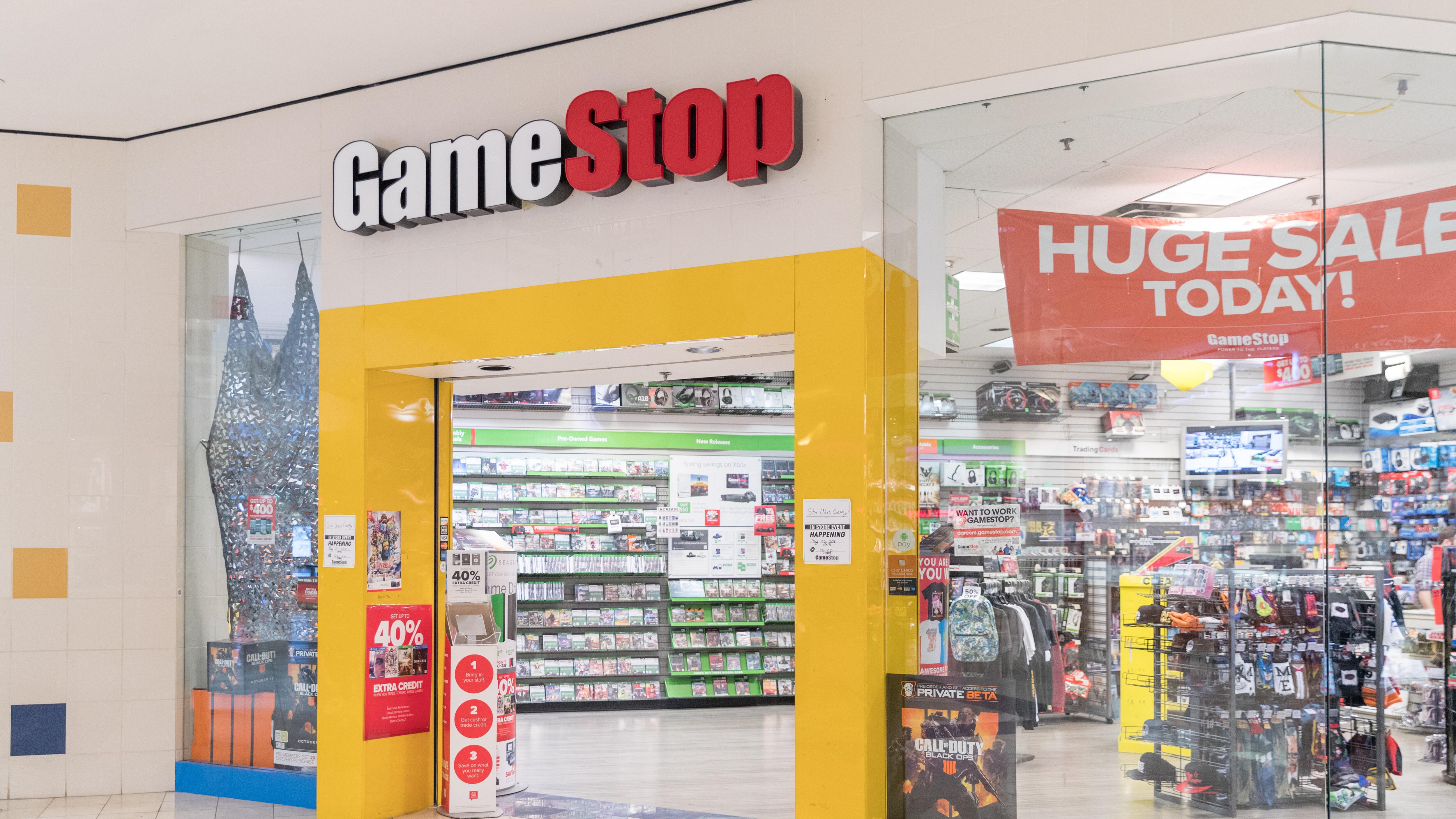 GameStop was at the centre of a retail investing craze in 2021, which appeared to be returning this week