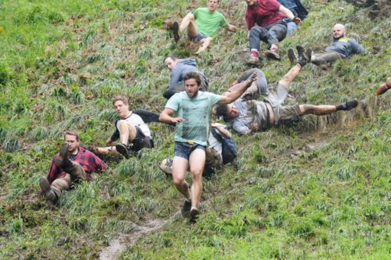 Cheese rolling