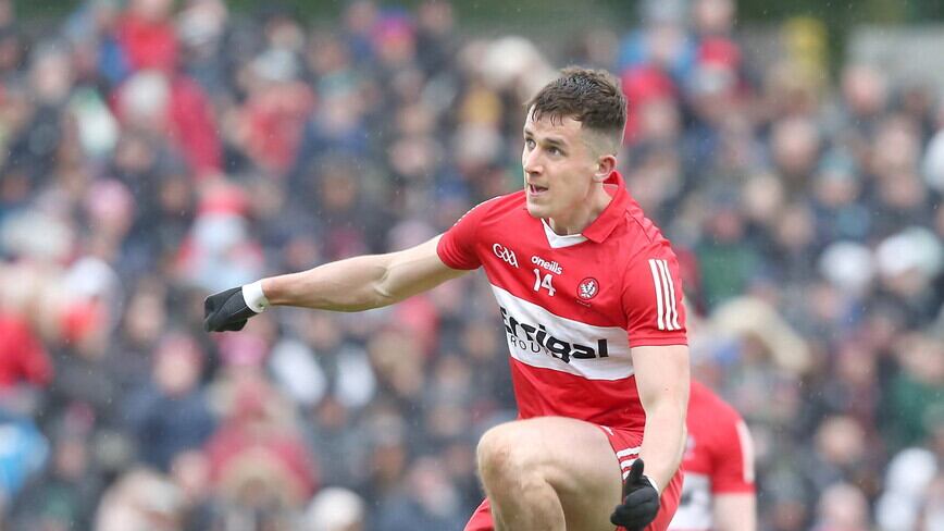 Shane McGuigan was named Men's Football Player of the Year