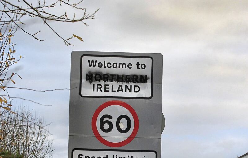A border crossing between Bridgend in Co Donegal and Derry in Northern Ireland. Picture by Margaret McLaughlin 