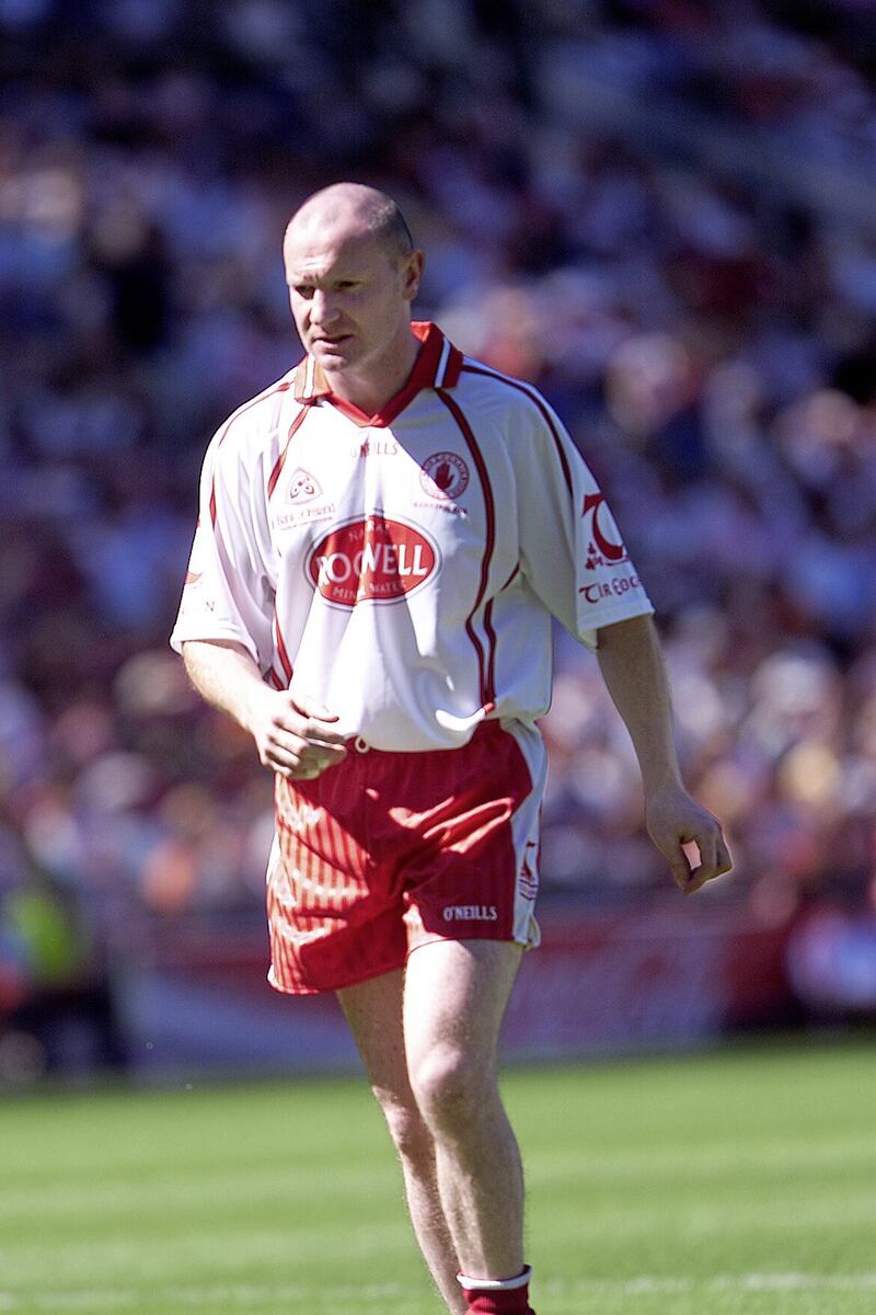 Tyrone defender Chris Lawn, an All-Ireland winner in 2003. 