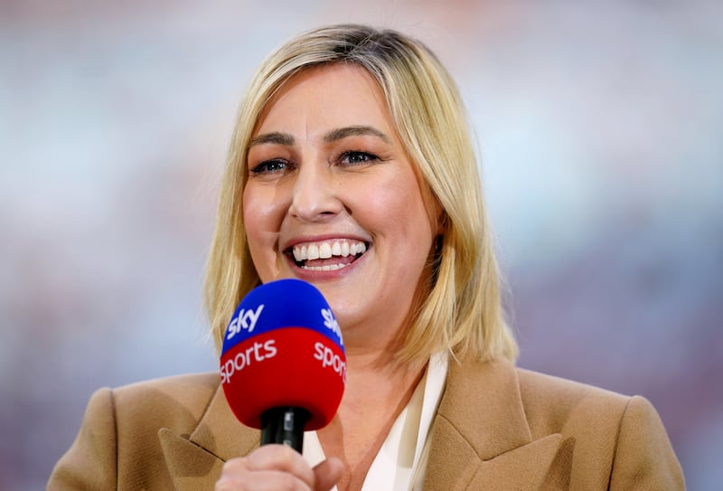 Sports presenter Kelly Cates