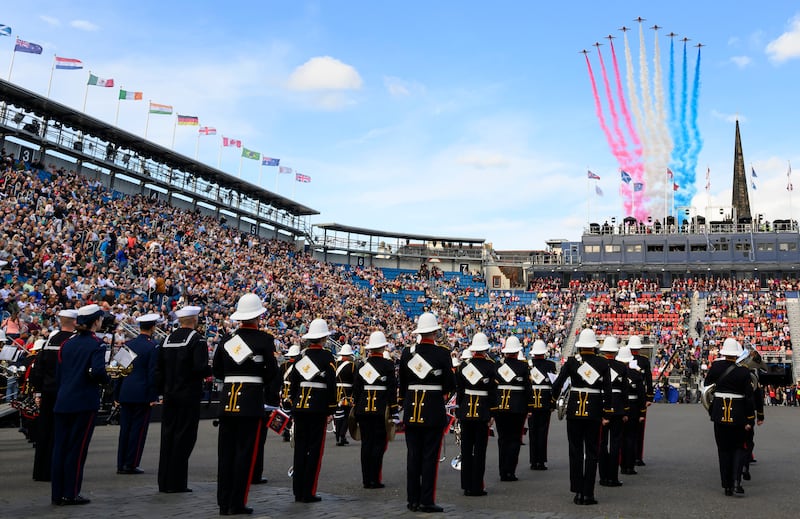 The Red Arrows are expected to perform five flypasts during this year’s Royal Edinburgh Military Tattoo performances (