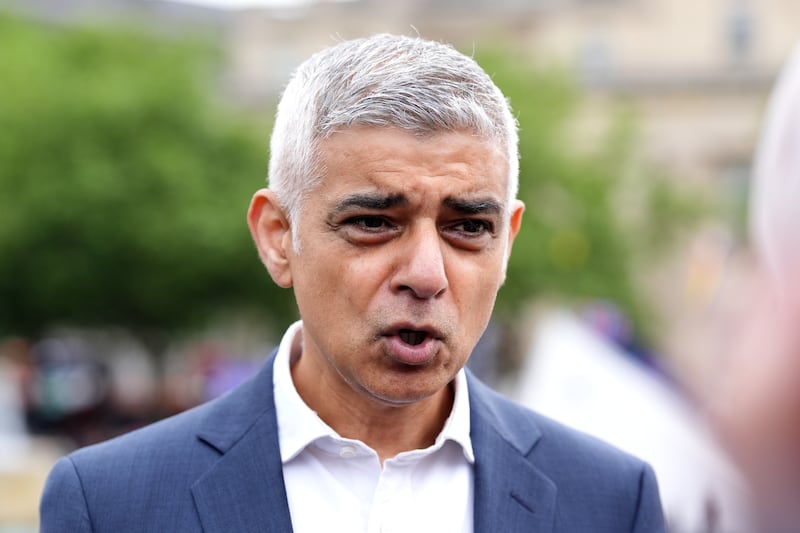 Mayor of London Sadiq Khan said new rules set to be introduced under the Online Safety Act in its current form were ‘not fit for purpose’