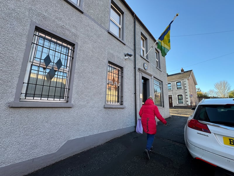 Saint Vincent and the Grenadines building in Comber.
PICTURE COLM LENAGHAN