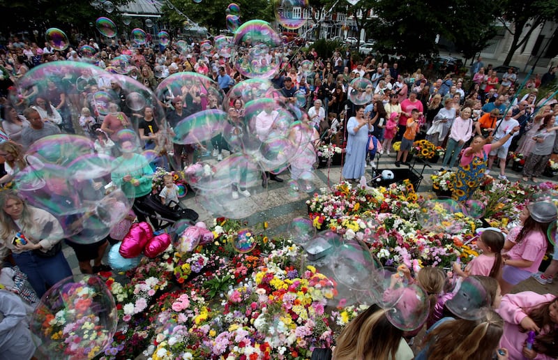 Locals took part in several vigils for the victims following the attacks