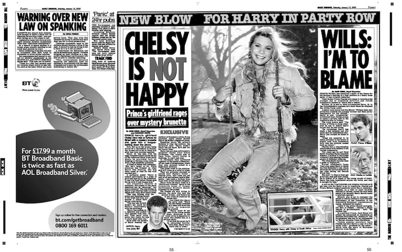 A 2005 Daily Mirror article about the duke’s relationship with Ms Davy