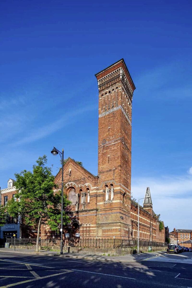 The former University Road Methodist Church in Belfast. Picture by David Bunting. 