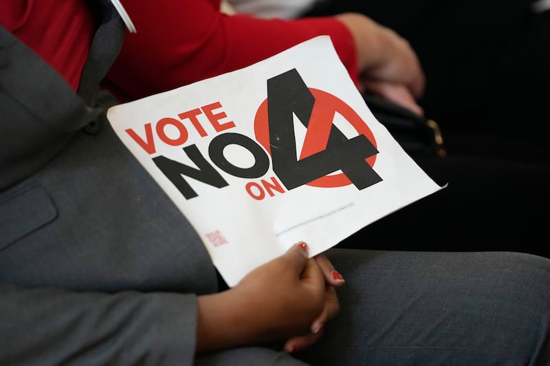 Amendment 4 failed in Florida (AP Photo/Lynne Sladky)