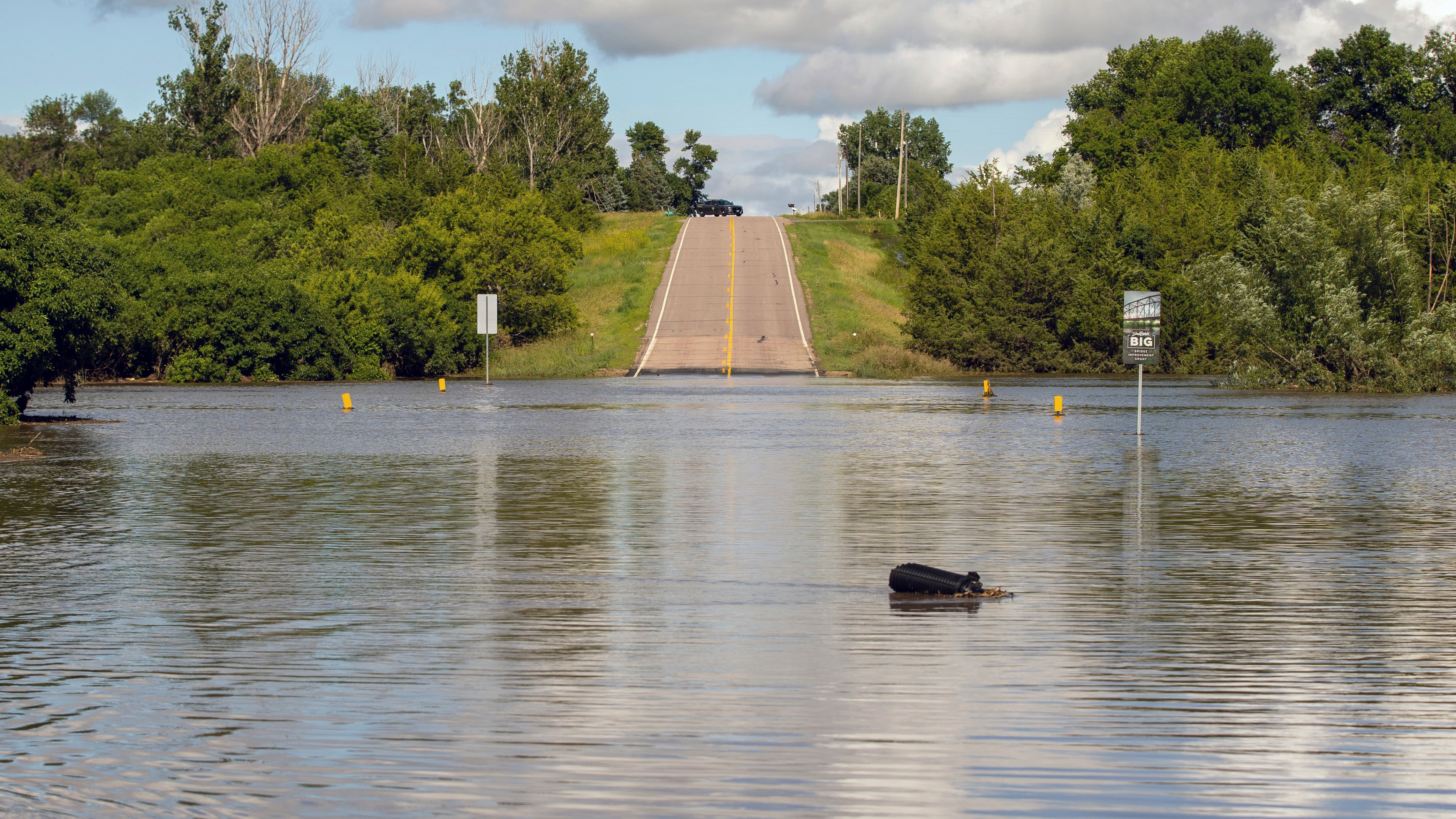 Flooding affected many areas in South Dakota (AP)