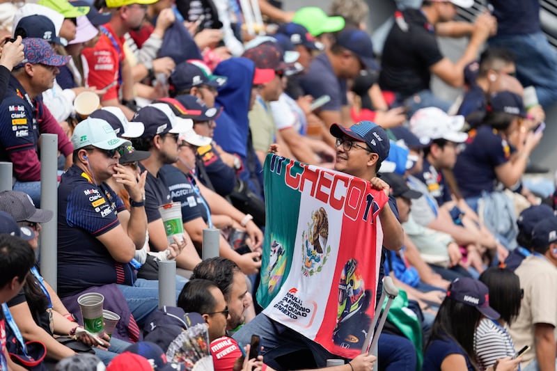 Sergio Perez is adored by the Mexican fans (AP Photo/Eduardo Verdugo)