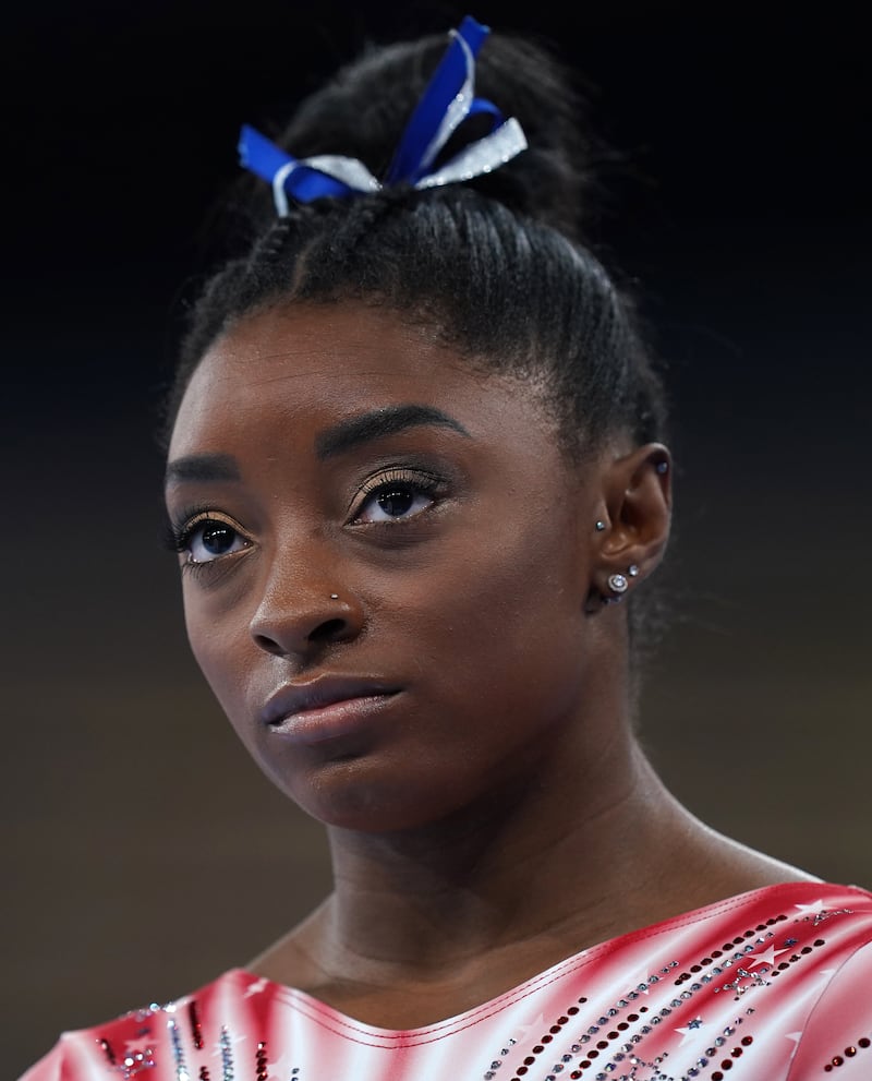 Simone didn’t seem like herself at the Tokyo Olympics