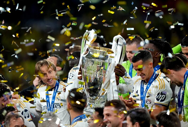 Real Madrid won the European Cup for the 15th time in their history earlier this month at Wembley