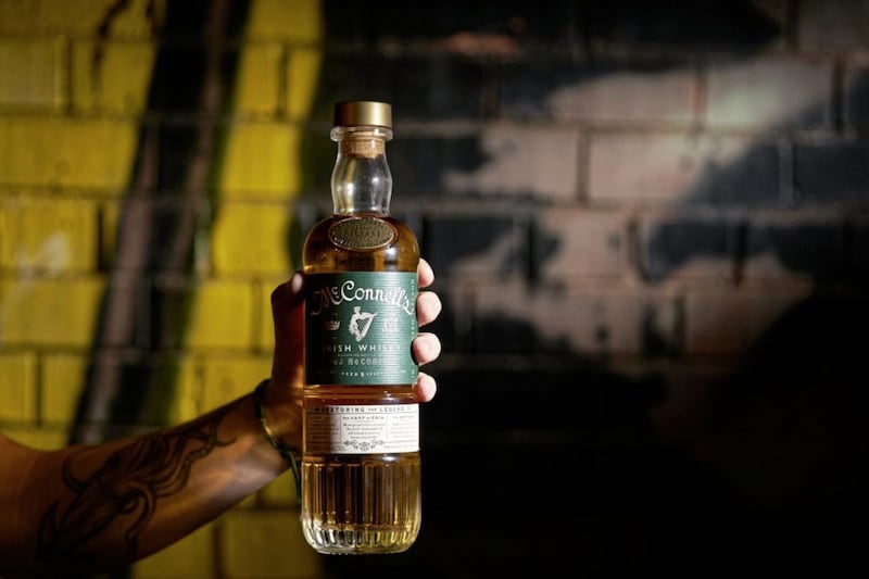The McConnell&rsquo;s Irish Whisky brand, revived by the Belfast Distillery Company in 2020. 