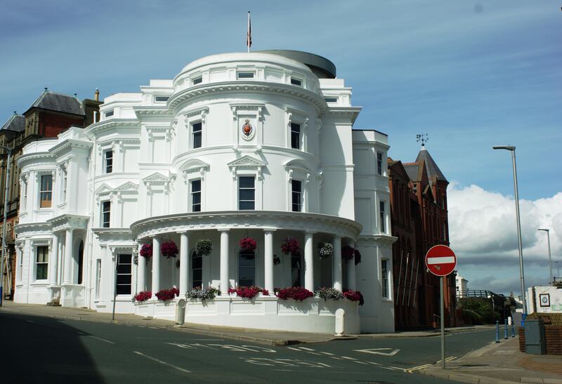 The Tynwald Building on the Isle of Man