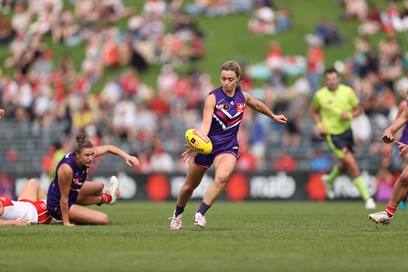 Former Armagh player Amy Mulholland feels she is better prepared for a new season with Fermantle Dockers after last year's 'whirlwind season'      Picture: Fremantle Dockers media