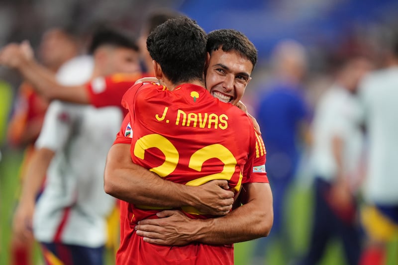 Spain’s Jesus Navas (left) has won three of his four major tournament finals