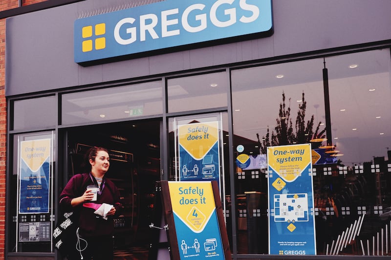 Greggs will reopen 800 stores on Thursday after initial trials.