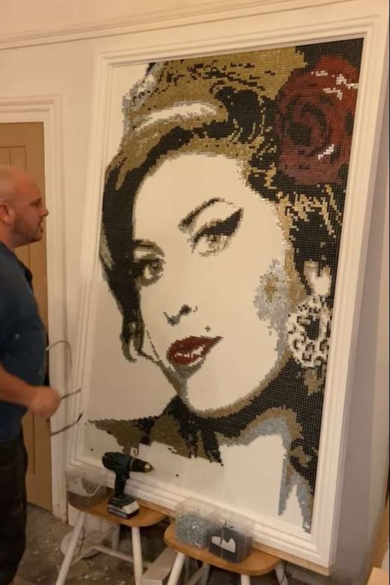 Mr Timby’s Amy Winehouse artwork