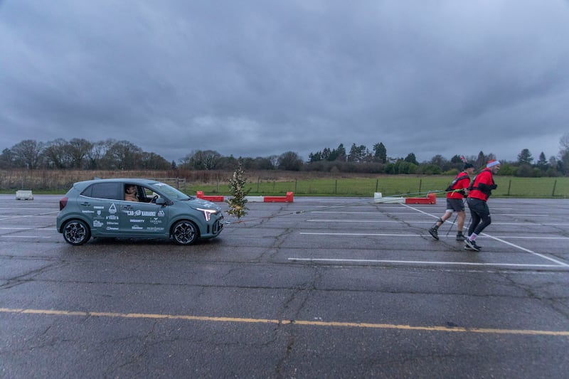 The event took place at Bovingdon Airfield