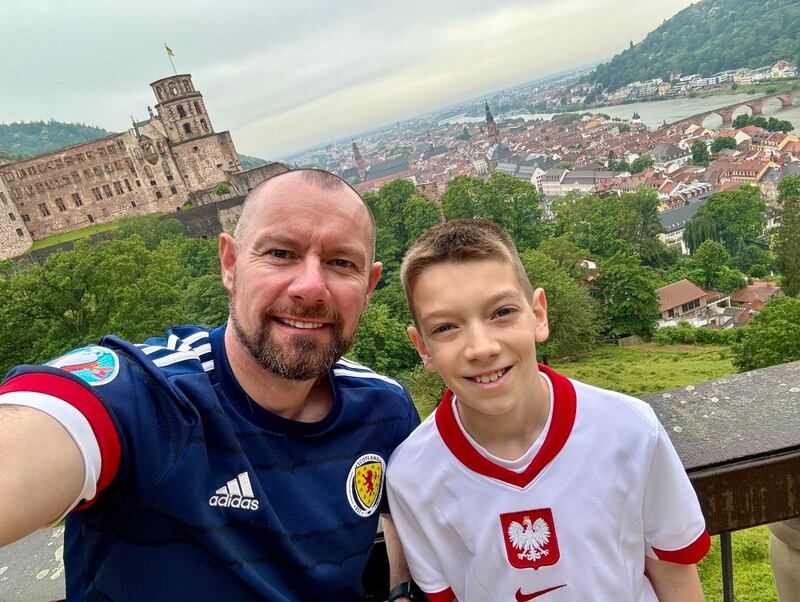 The pair have loved their time in Germany watching the Euro 2024 matches