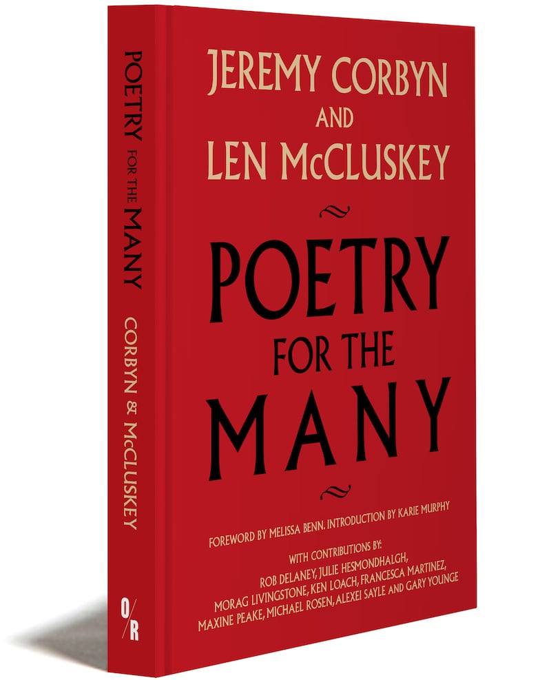 Former British Labour Party leader Jeremy Corbyn is bringing the Poetry For The Many Tour to Derry and Belfast with Len McCluskey.