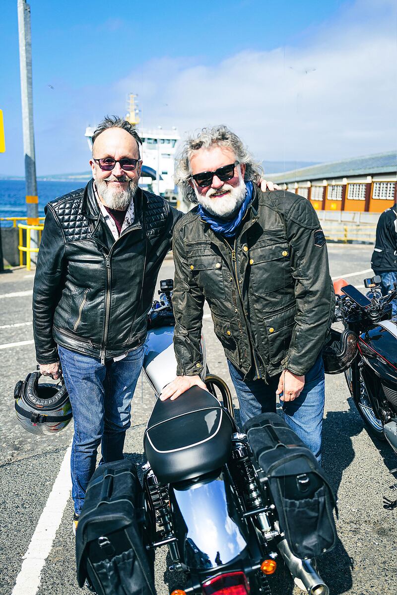 Myers in cooking programme, The Hairy Bikers Go West