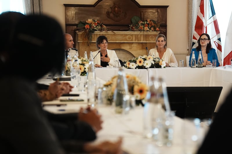 Sophie took part in a roundtable discussion with the Malta police force about supporting victims of human trafficking