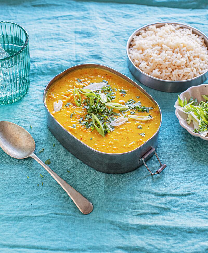 red lentil dhal from Bored Of Lunch by Nathan Anthony