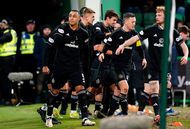 Abada did not join his team-mates in celebrating their late winner at Easter Road