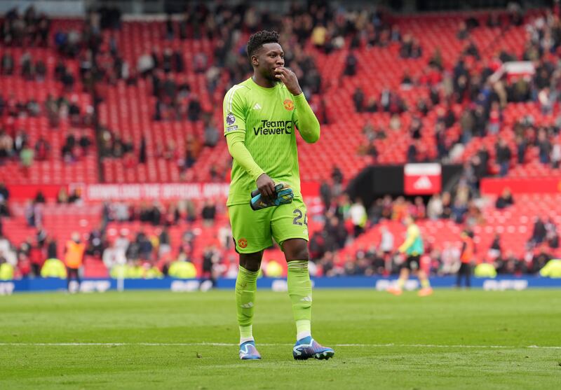 Manchester United goalkeeper Andre Onana was impressive